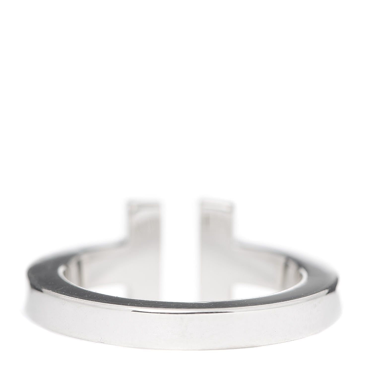 Tiffany Sterling Silver T Square Ring 46 3.75 3 of 5
