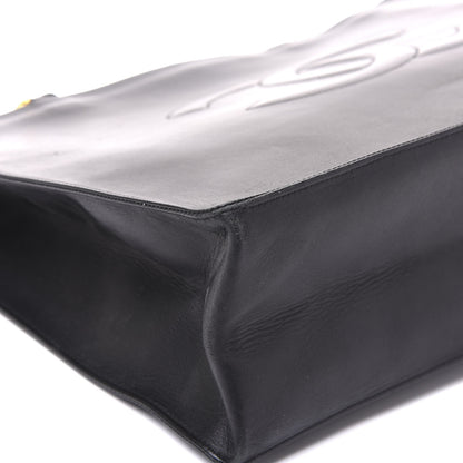 Chanel Lambskin CC Tote Black 5 of 12