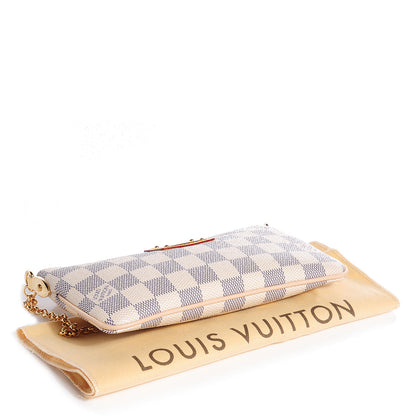 Louis Vuitton Damier Azur Pochette Milla MM 4 of 7