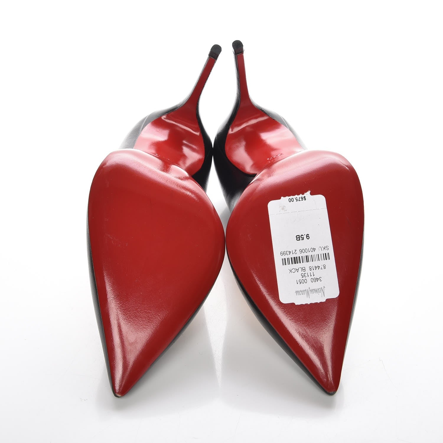 Christian Louboutin Kid Pigalle Follies 100 Pumps 39.5 Black 5 of 8