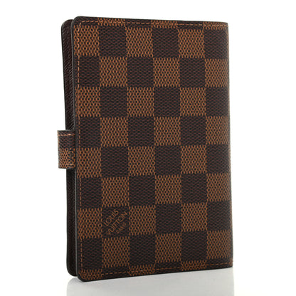 Louis Vuitton Damier Ebene Small Ring Agenda Cover 2 of 6