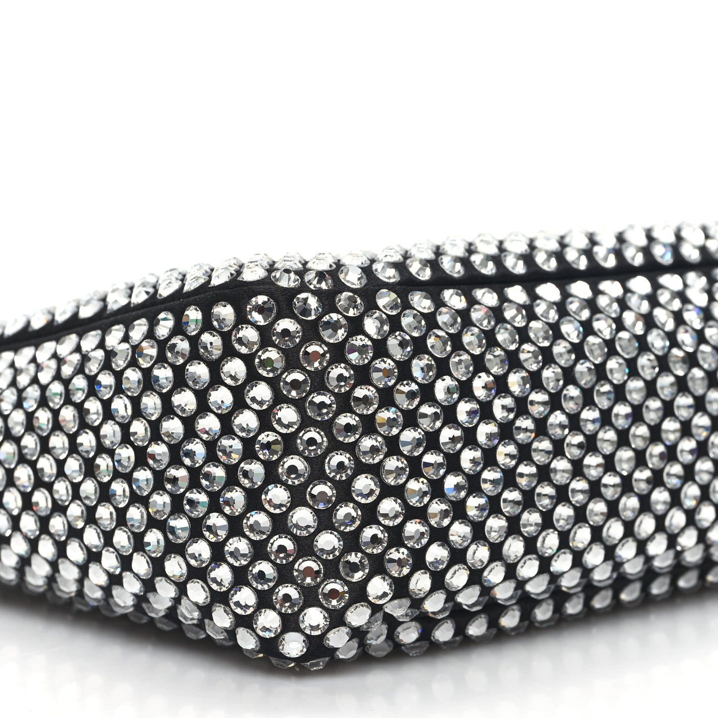 Satin Crystal Mini Re-Edition 2000 Bag Cristal