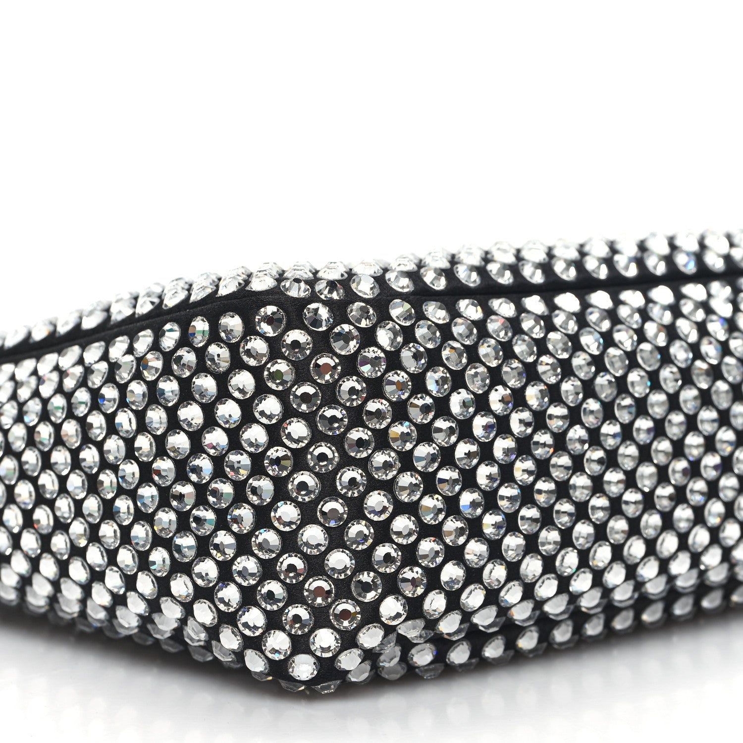 Prada Satin Crystal Mini Re-Edition 2000 Bag Cristal 8 of 10