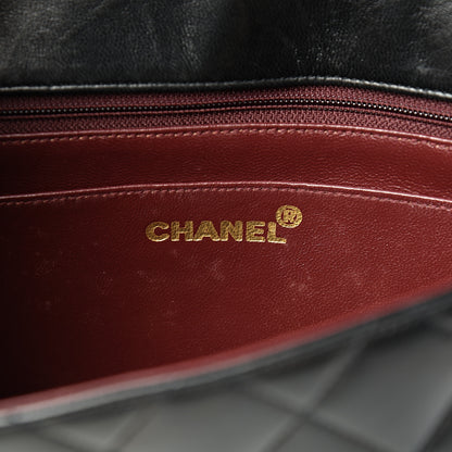 Chanel Lambskin Quilted Medium Single Flap Black 5 of 21