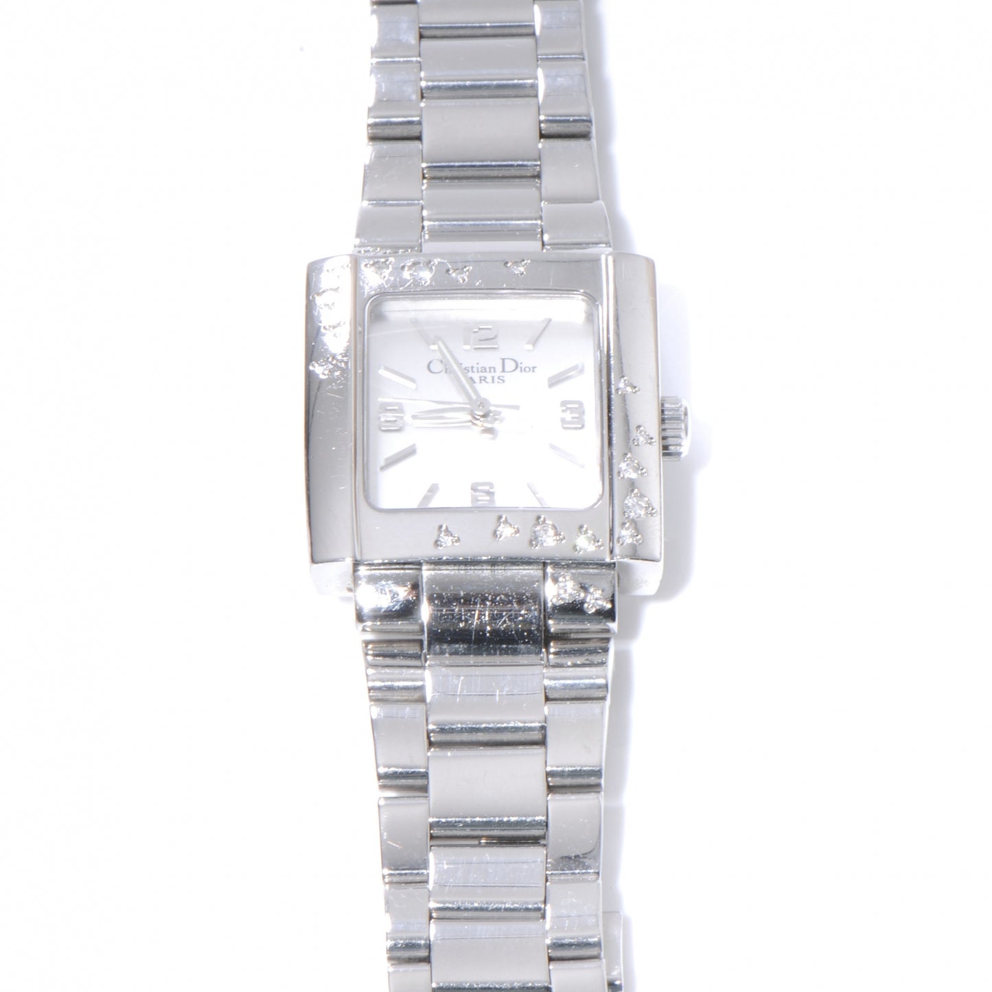 Stainless Steel Diamond 24mm Riva Quartz Watch