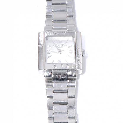 Christian Dior Stainless Steel Diamond 24mm Riva Quartz Watch 1 of 7