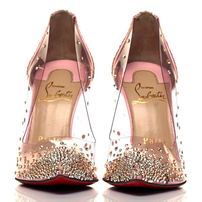 Christian Louboutin PVC Glitter Degrastrass 100 Pumps 35 Pink 2 of 8