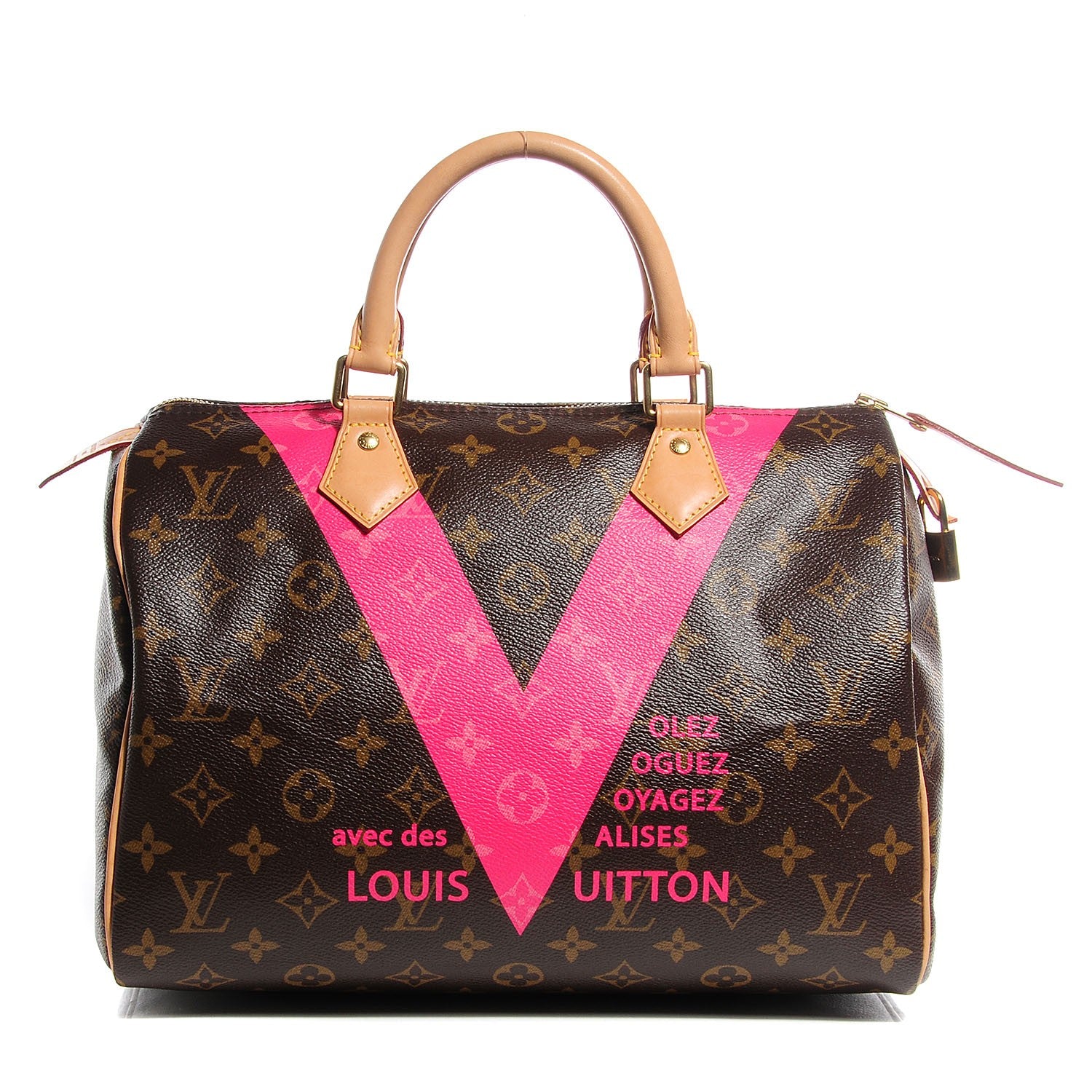 Louis Vuitton Monogram Speedy 30 V Grenade 1 of 8
