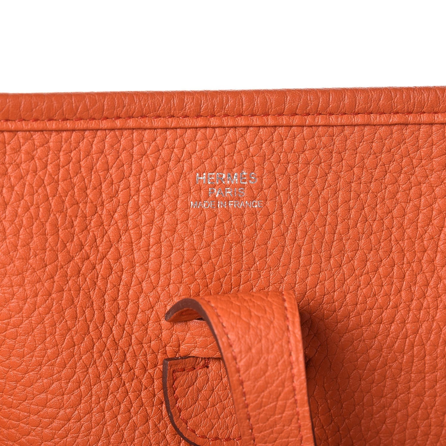 Hermes Taurillon Clemence Evelyne III PM Terre Battue 6 of 8