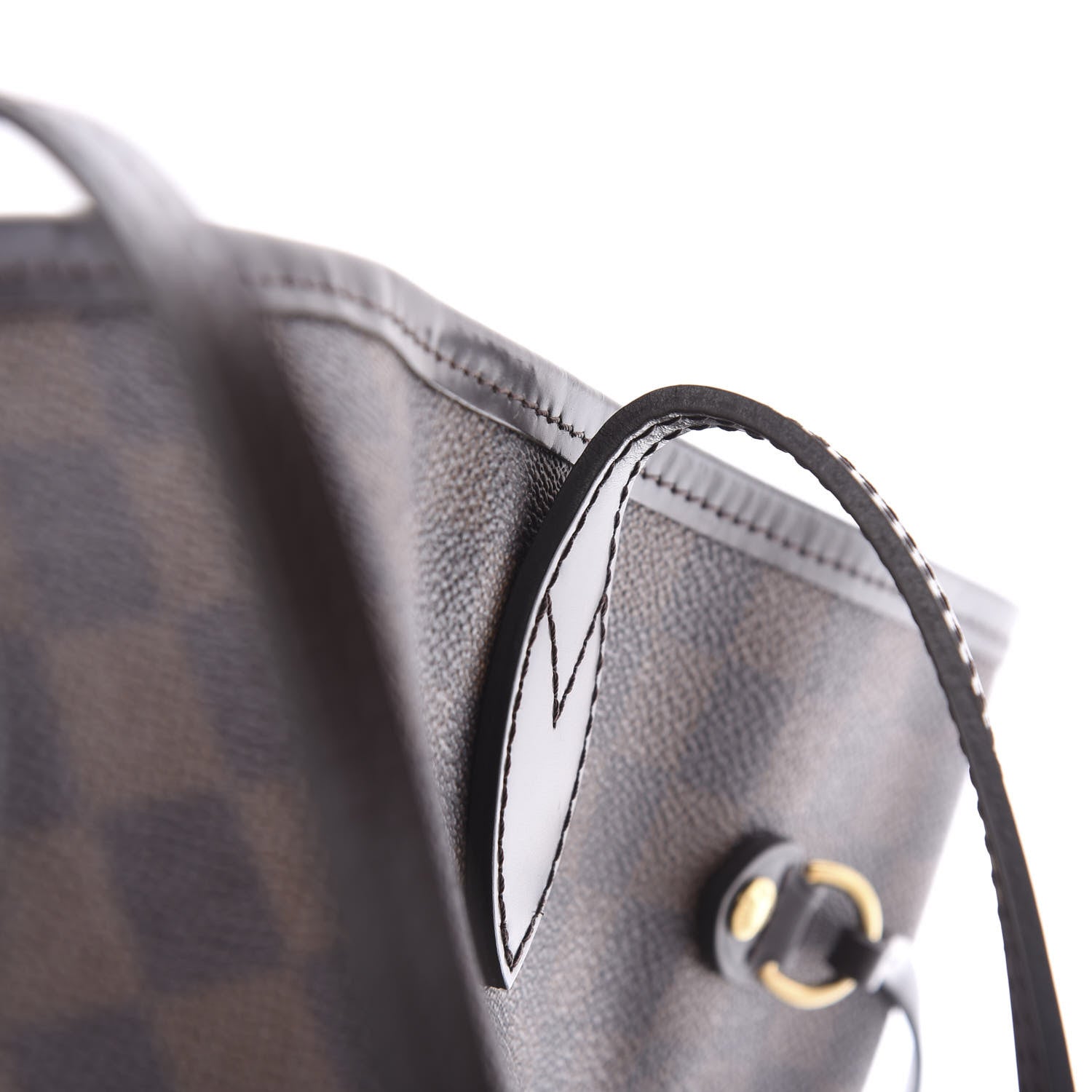 Louis Vuitton Damier Ebene Neo Neverfull MM Rose Ballerine 11 of 17