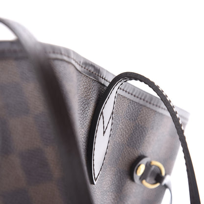 Louis Vuitton Damier Ebene Neo Neverfull MM Rose Ballerine 11 of 17