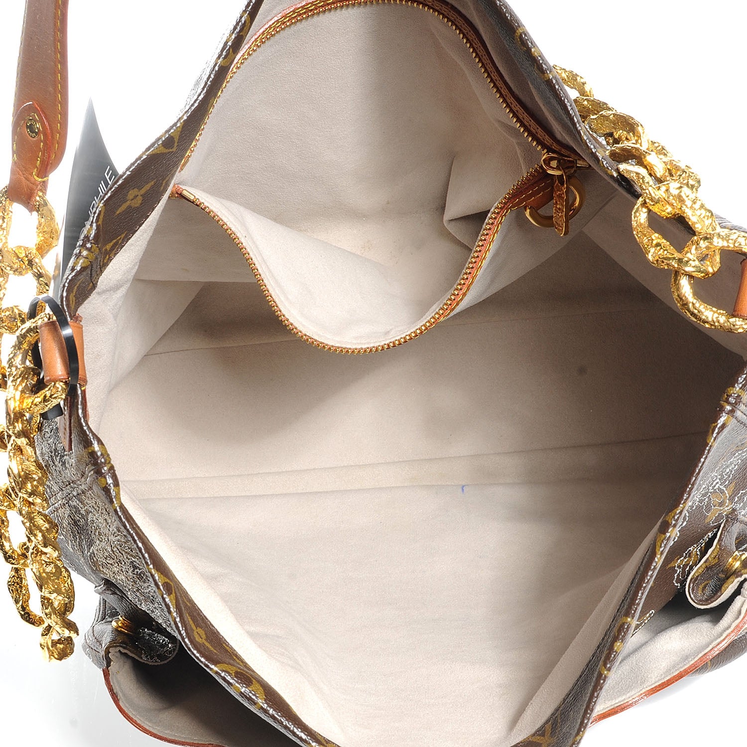Louis Vuitton Monogram Dentelle Fersen Silver 8 of 8