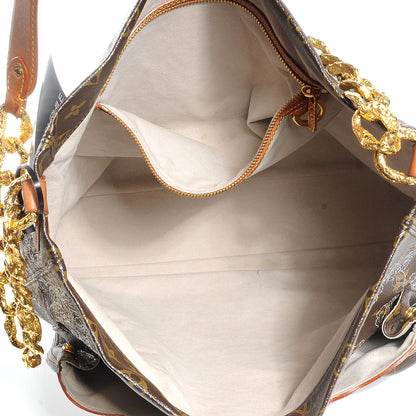Louis Vuitton Monogram Dentelle Fersen Silver 8 of 8
