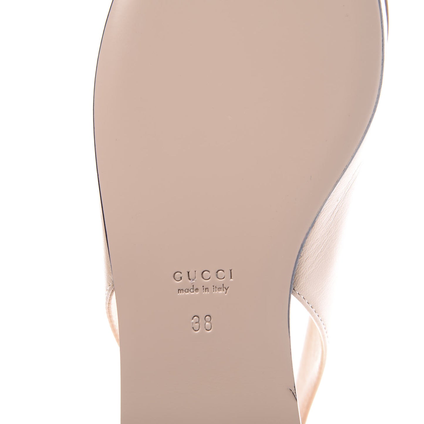 Malaga Kid Nappa Zumi Slingback Flats 38 Skin Rose