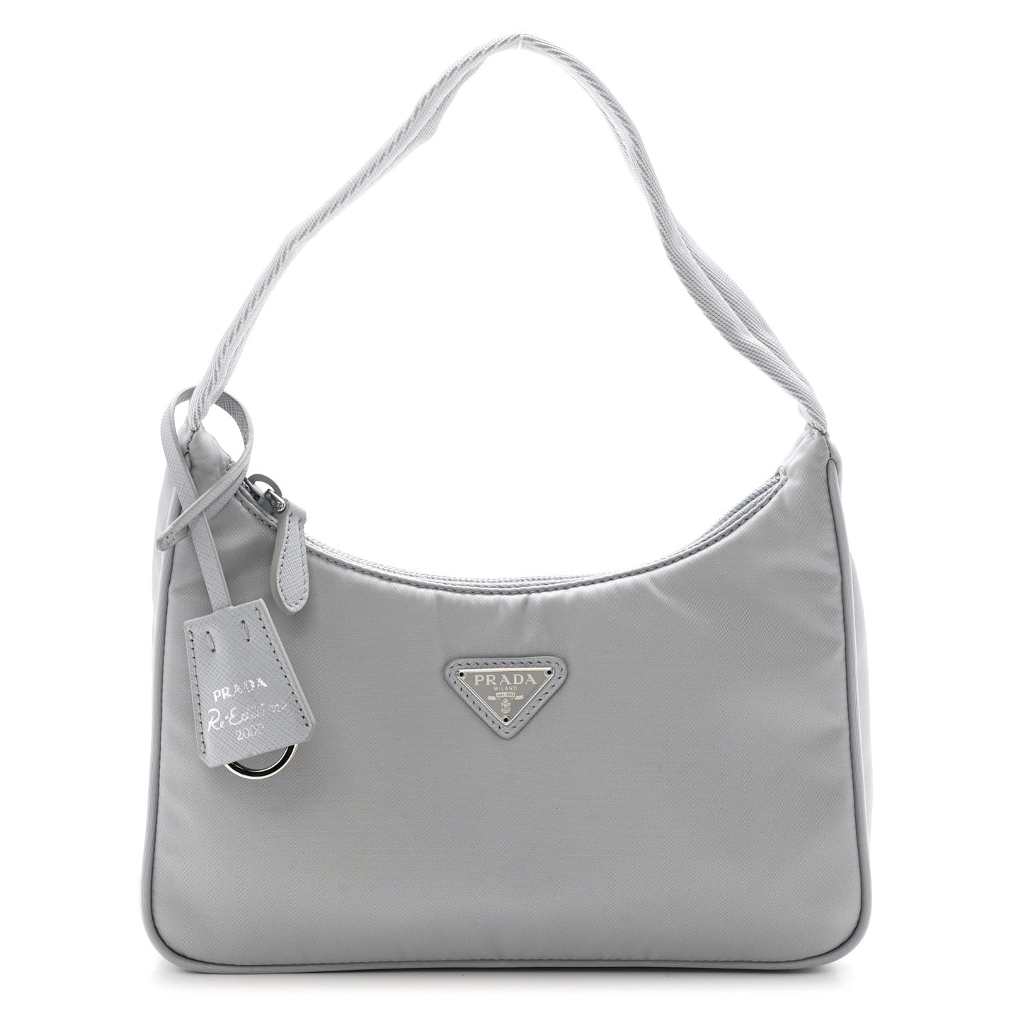 Tessuto Nylon Mini Re-Edition 2000 Bag Fiordaliso