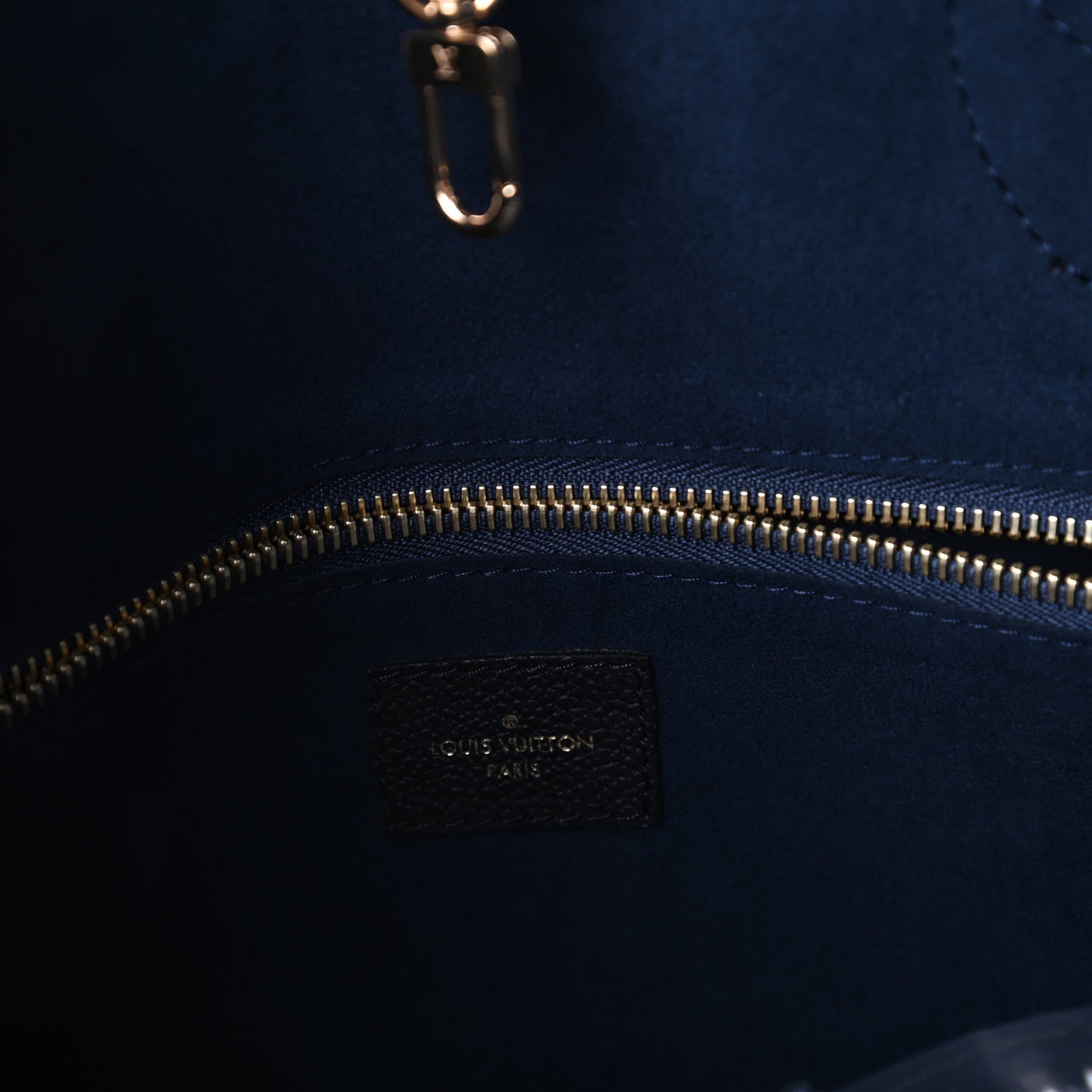 Louis Vuitton Empreinte Monogram Giant Neverfull MM Black 8 of 9