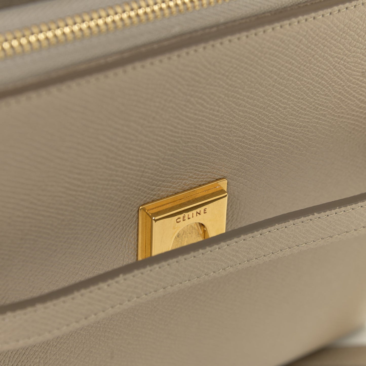 Grained Calfskin Mini Belt Bag Dune