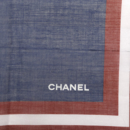 Chanel Cotton CC Cambon Logo Scarf Multicolor 2 of 3
