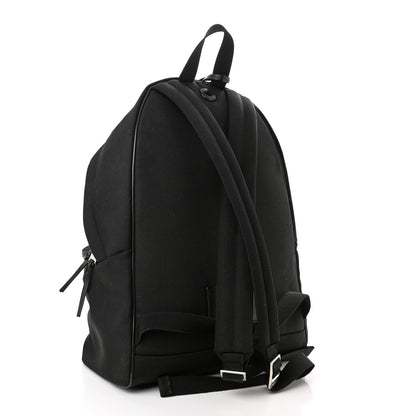 Saint Laurent Canvas City Backpack Black 4 of 12