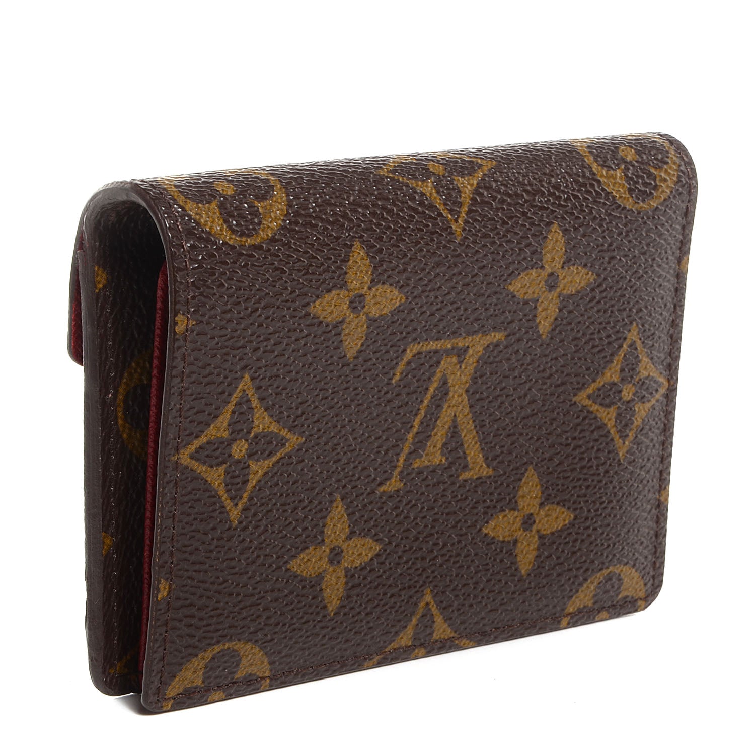 Louis Vuitton Monogram Compact Marie Wallet Rouge 3 of 8