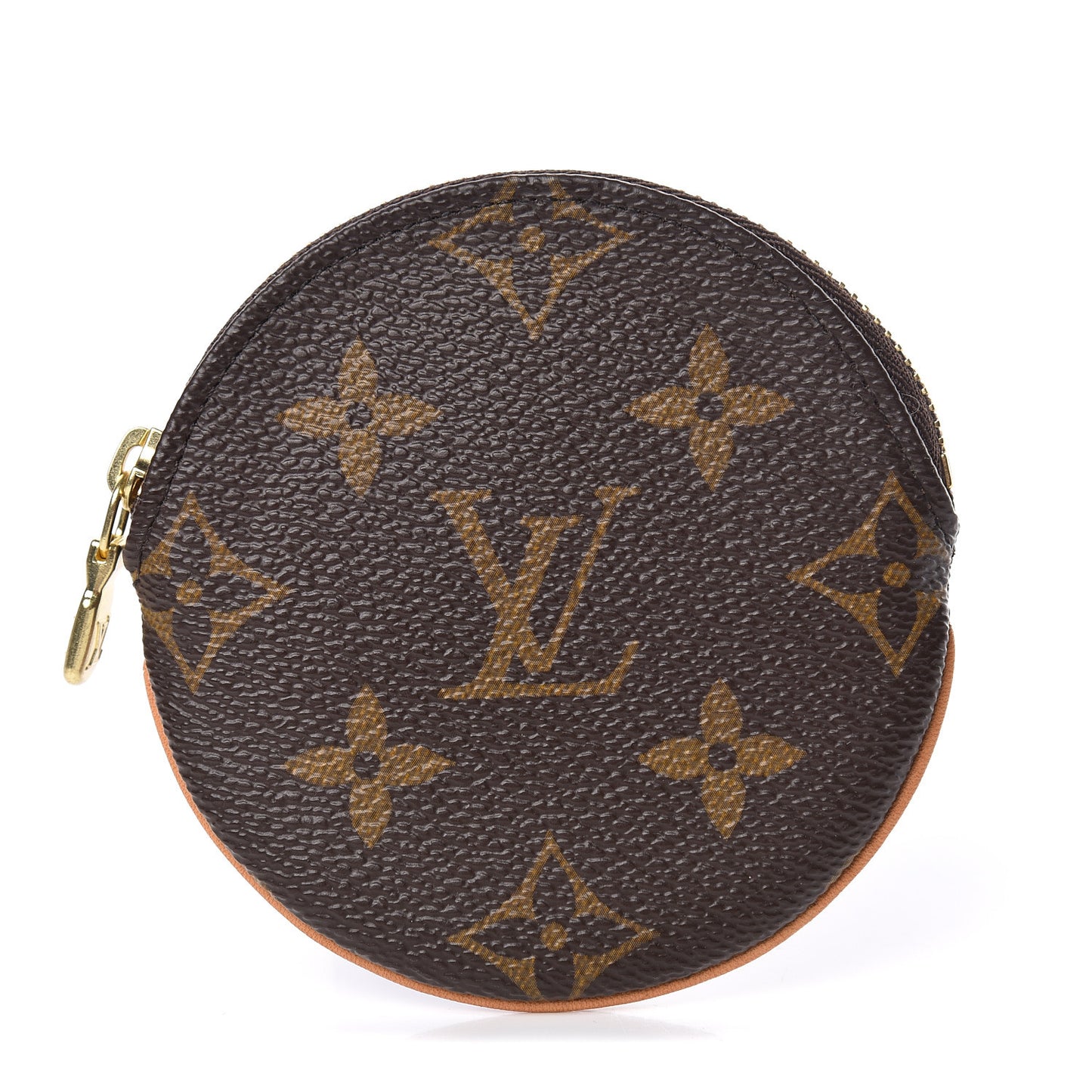Monogram Round Coin Purse