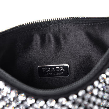 Prada Satin Crystal Mini Re-Edition 2000 Bag Cristal 6 of 9