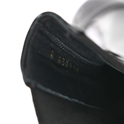 Chanel Patent Cap Toe Short Boots 37 Black 8 of 14