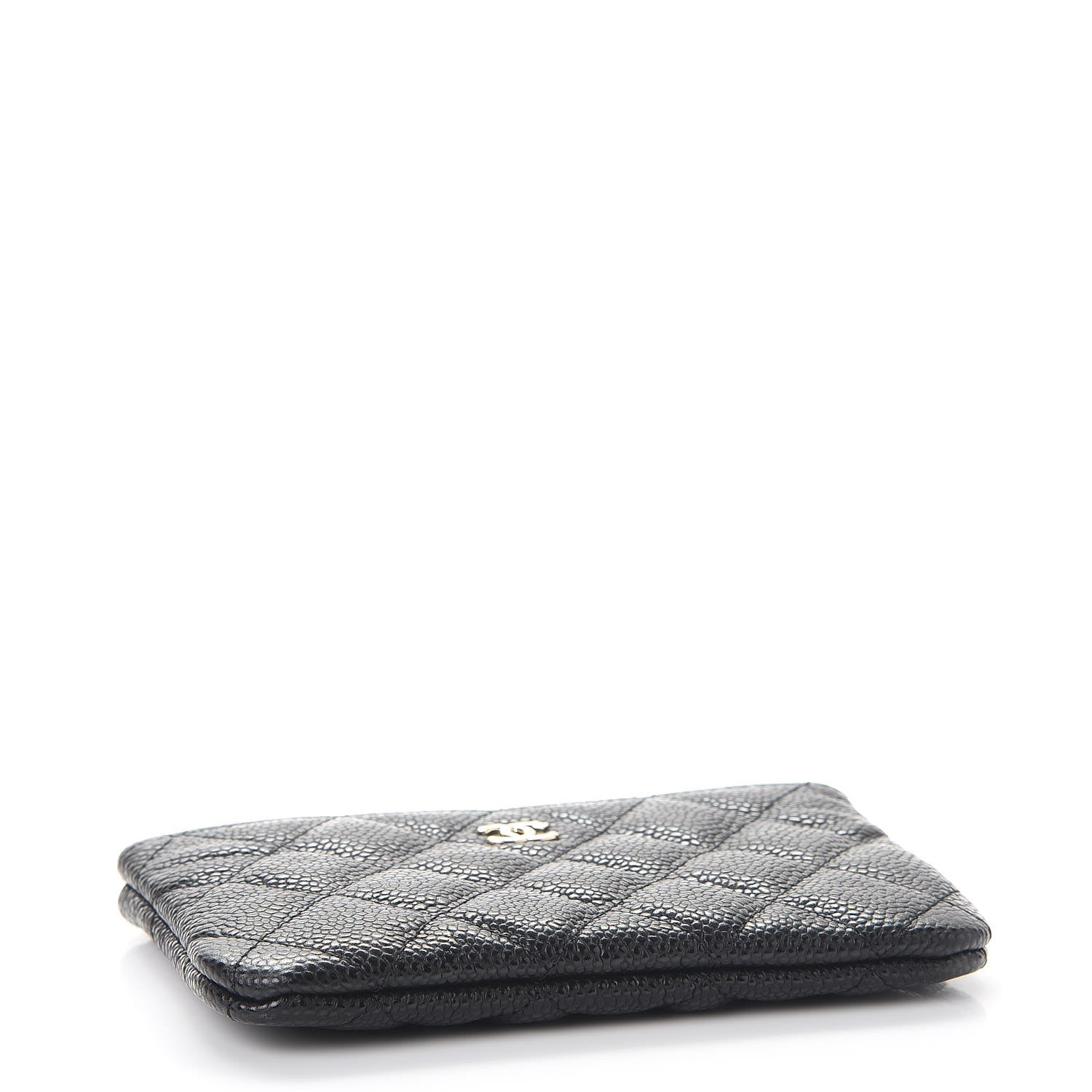 Chanel Caviar Quilted Small Cosmetic Case Black 4 of 8