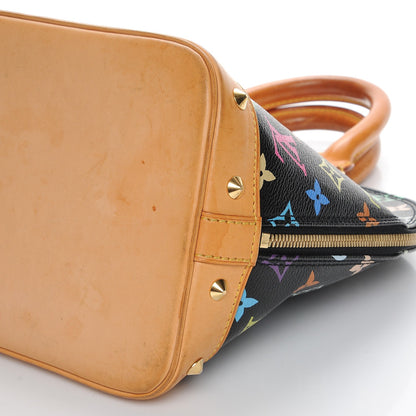 Louis Vuitton Monogram Multicolor Alma Black 10 of 10