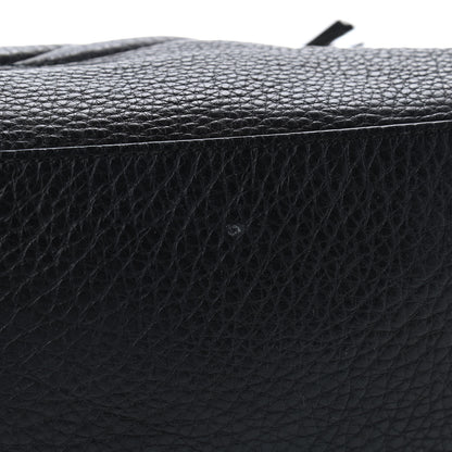 Gucci Pebbled Calfskin Medium Soho Chain Shoulder Bag Black 5 of 6