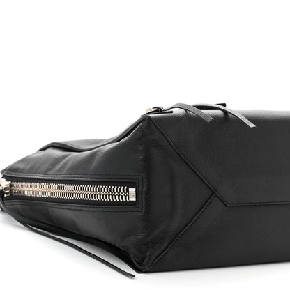 Balenciaga Veau Papier B4 Zip Around Tote Black 9 of 12