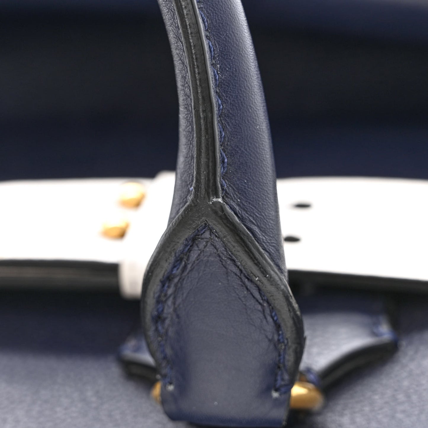 Marais Calfskin Medium Belt Bag Regency Blue