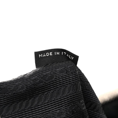 Prada Nappa Gaufre Re-Edition 2005 Shoulder Bag Talco 8 of 13