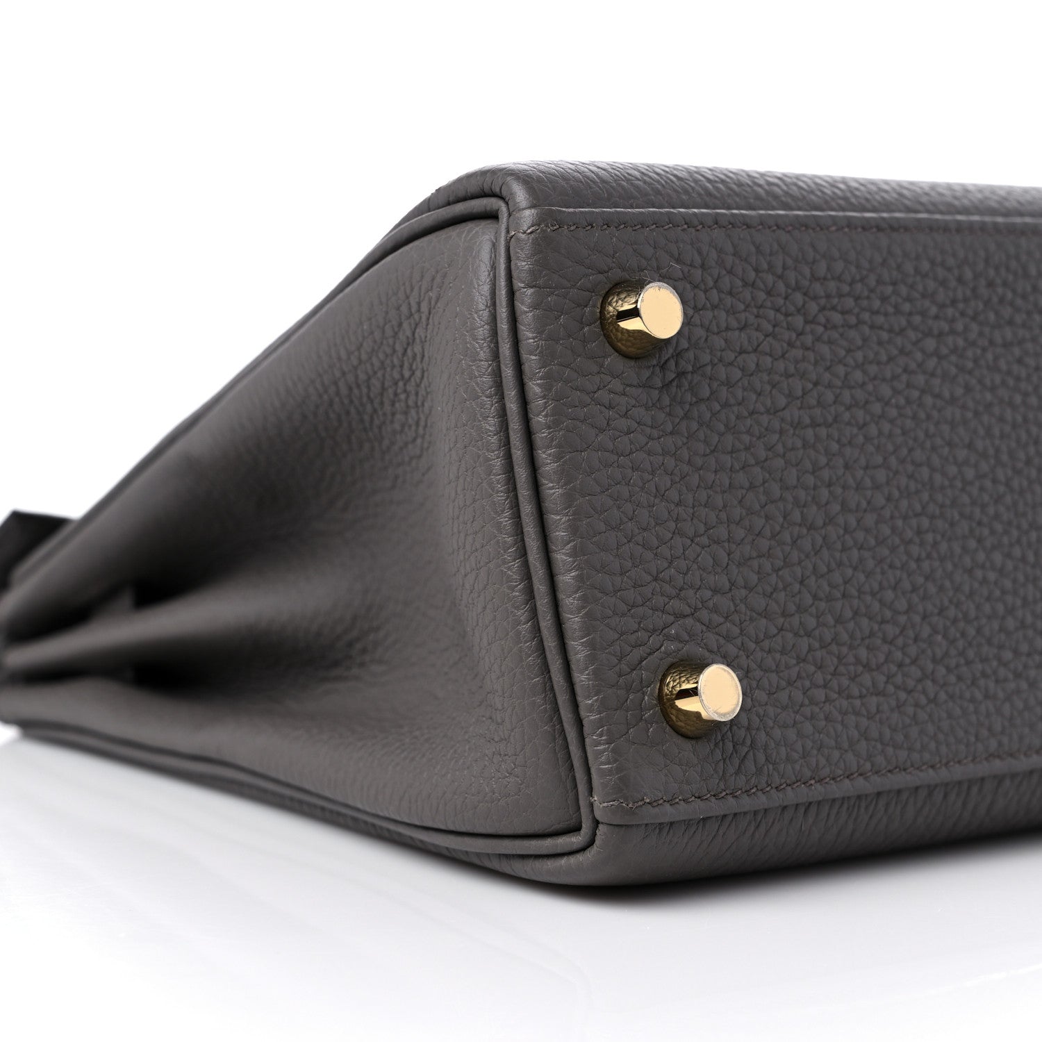 Hermes Togo Kelly Retourne 25 Etain 8 of 10