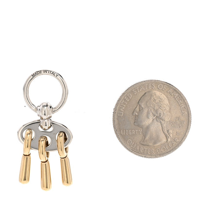 Hermes Palladium Permabrass Charms Mors a Jouet Scarf Ring 2 of 5