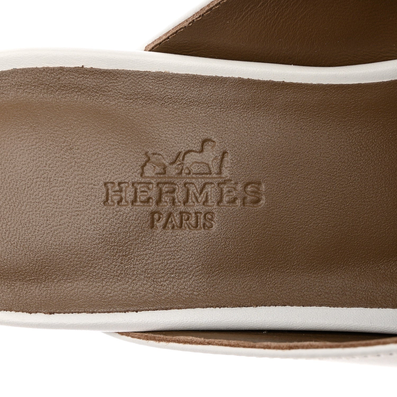 Hermes Calfskin Oz Mules 36 White 7 of 9