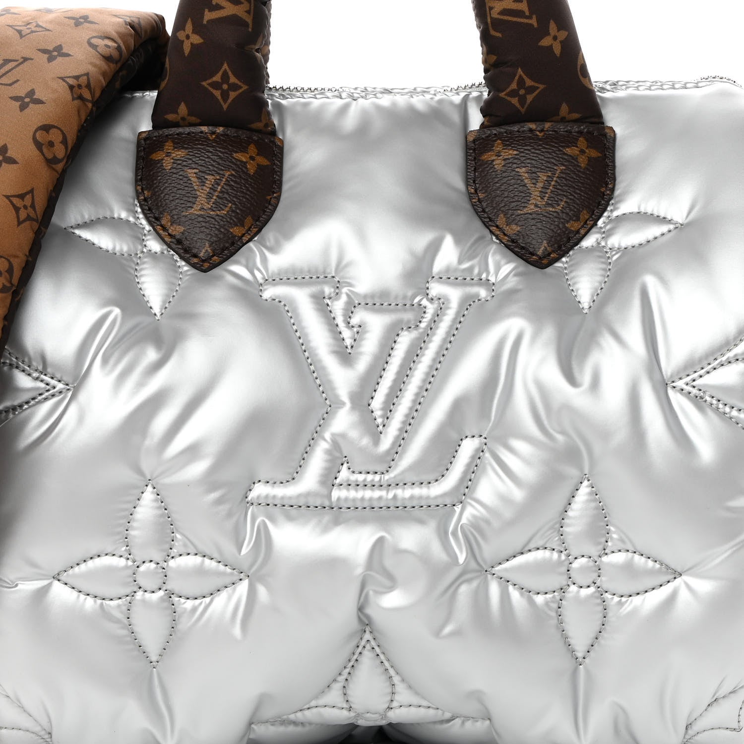 Louis Vuitton Econyl Mini Monogram Pillow Speedy Bandouliere 25 Silver 7 of 10