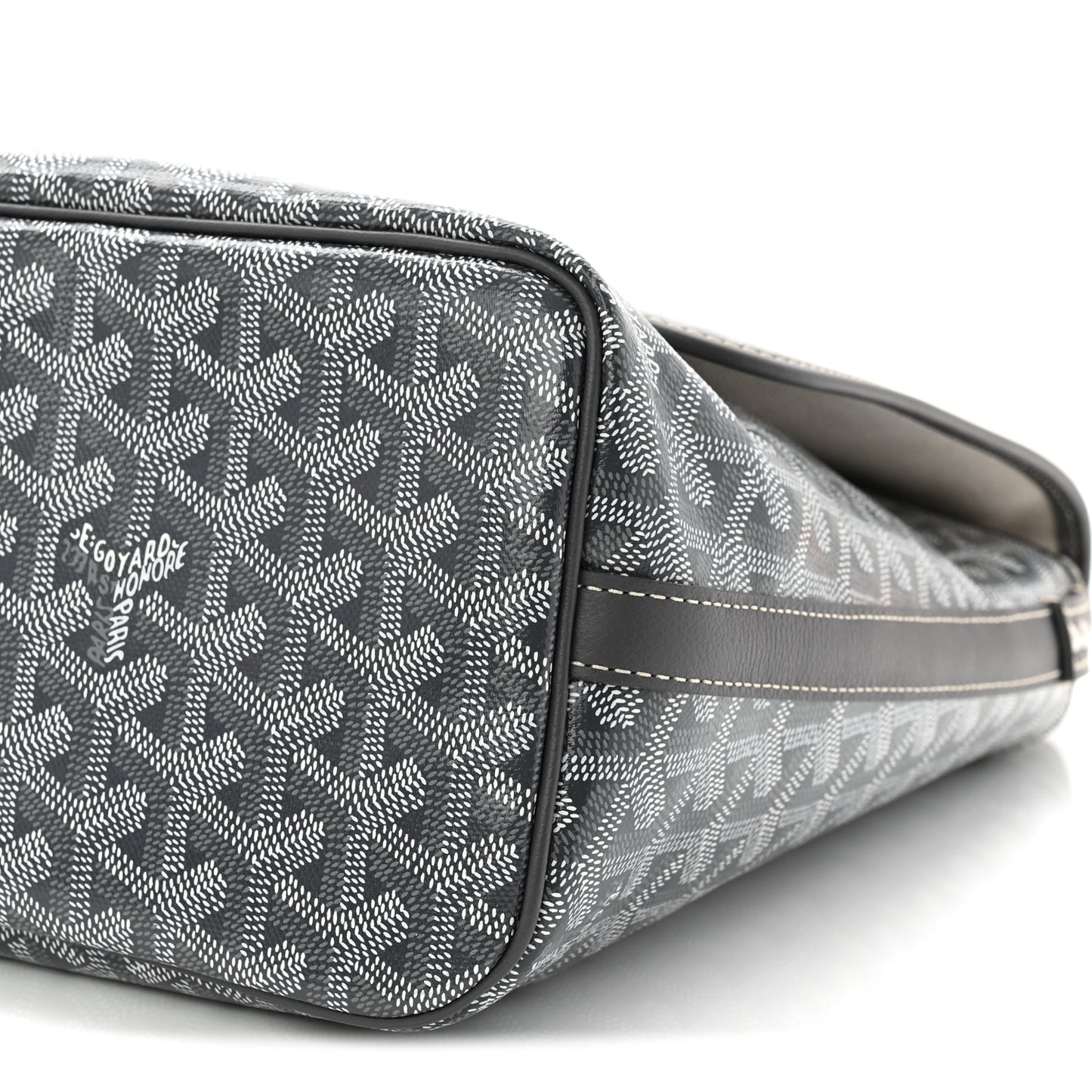 Goyardine Capetien Messenger Bag Grey