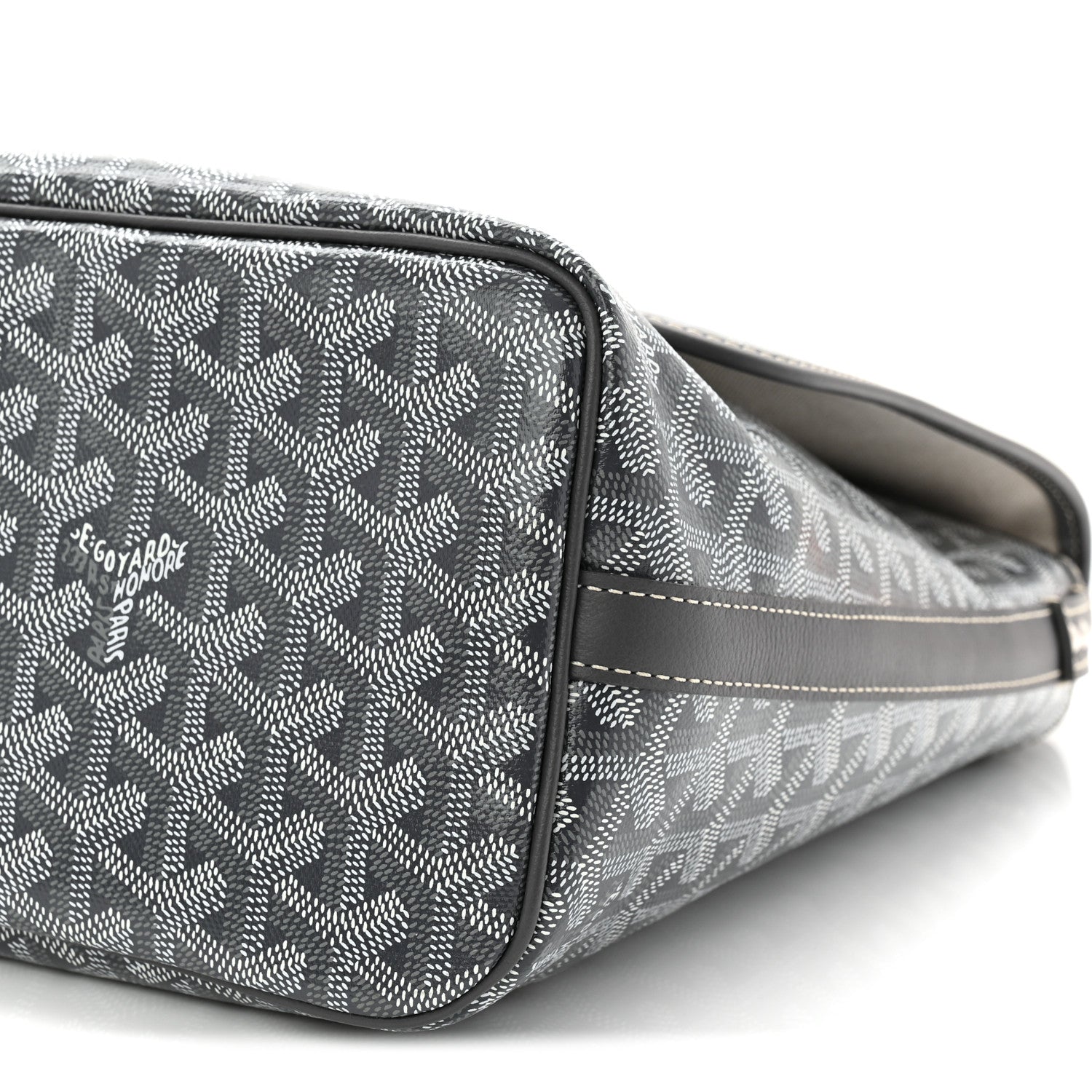 Goyard Goyardine Capetien Messenger Bag Grey 10 of 10