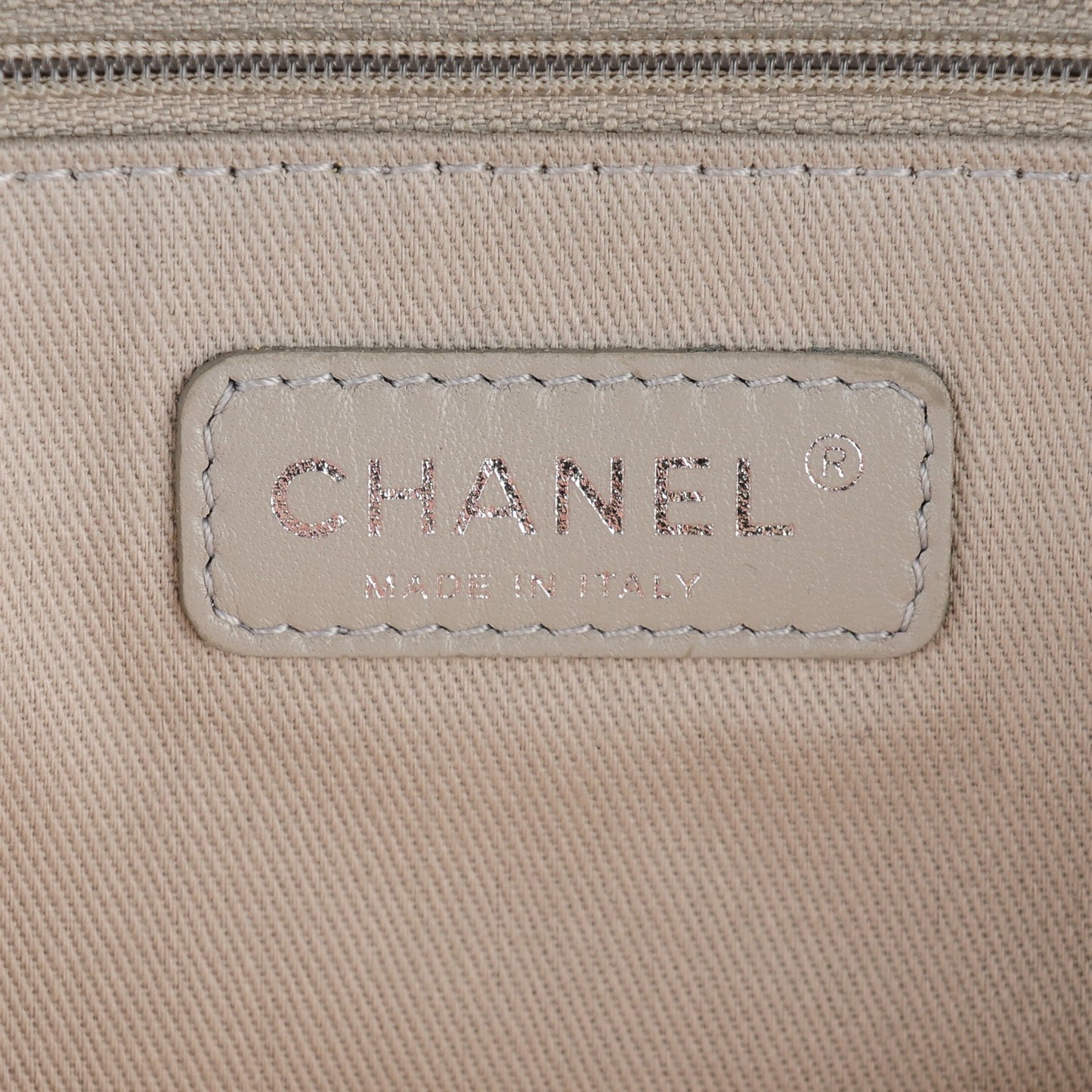 Caviar Quilted Jumbo Easy Flap Beige