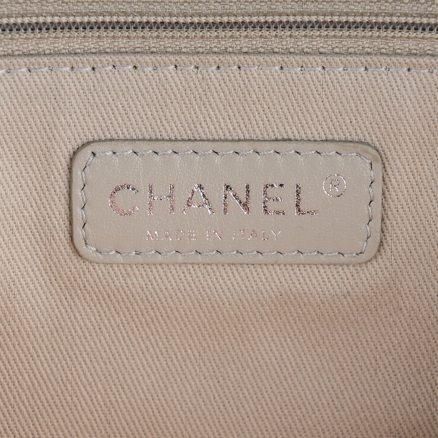 Chanel Caviar Quilted Jumbo Easy Flap Beige 7 of 8