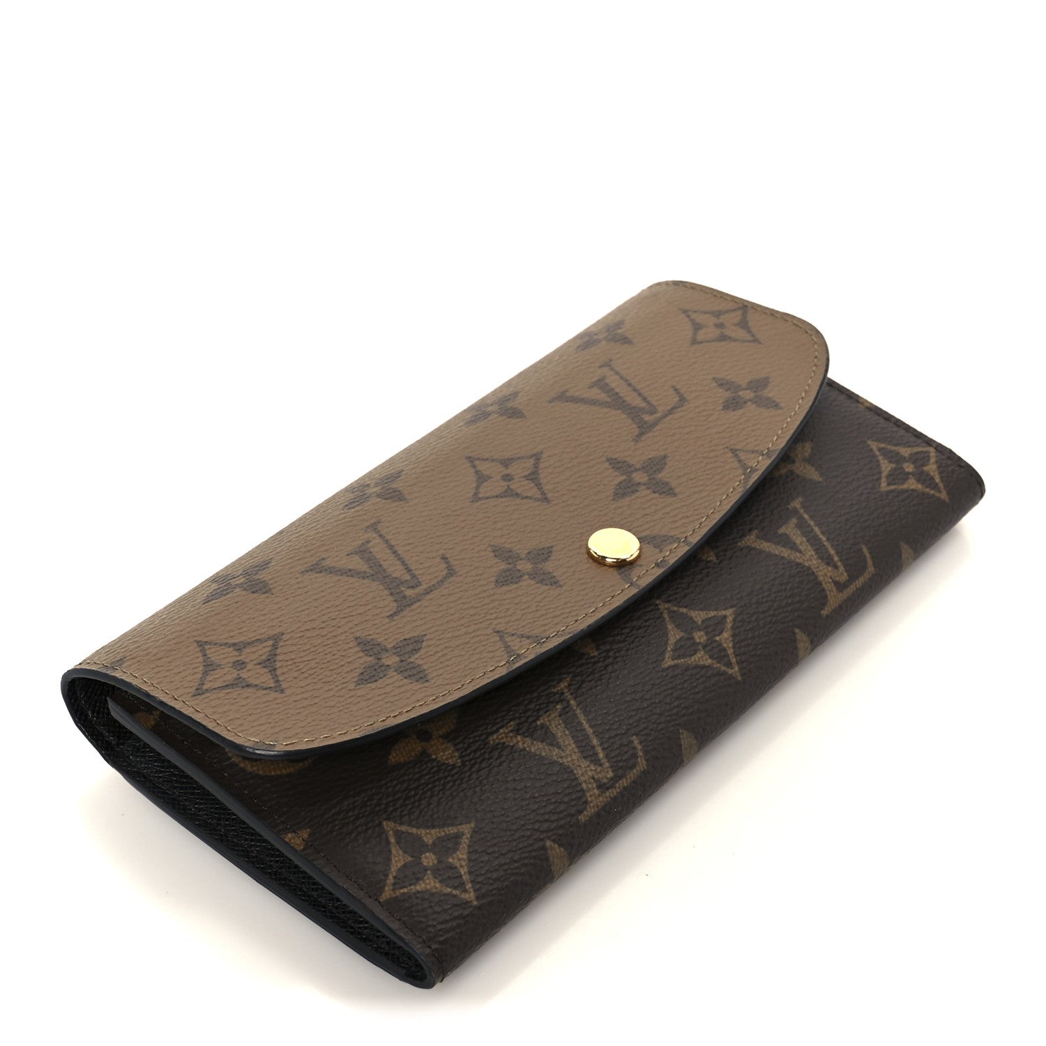 Louis Vuitton Reverse Monogram Emilie Wallet 4 of 8