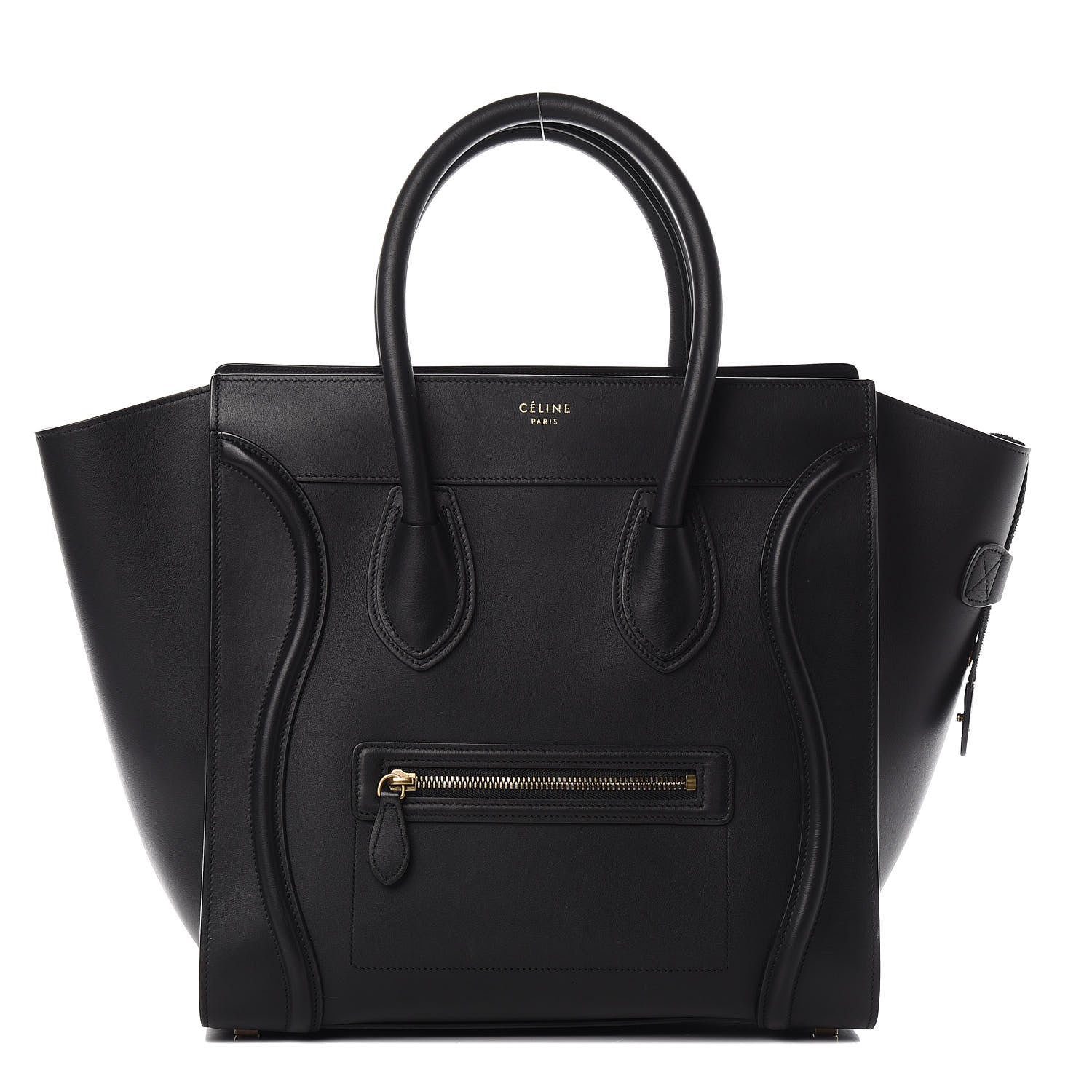 Celine Smooth Calfskin Mini Luggage Black 1 of 11