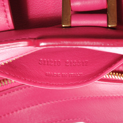 Saint Laurent Leather Small Classic Y Cabas Fuchsia 7 of 9