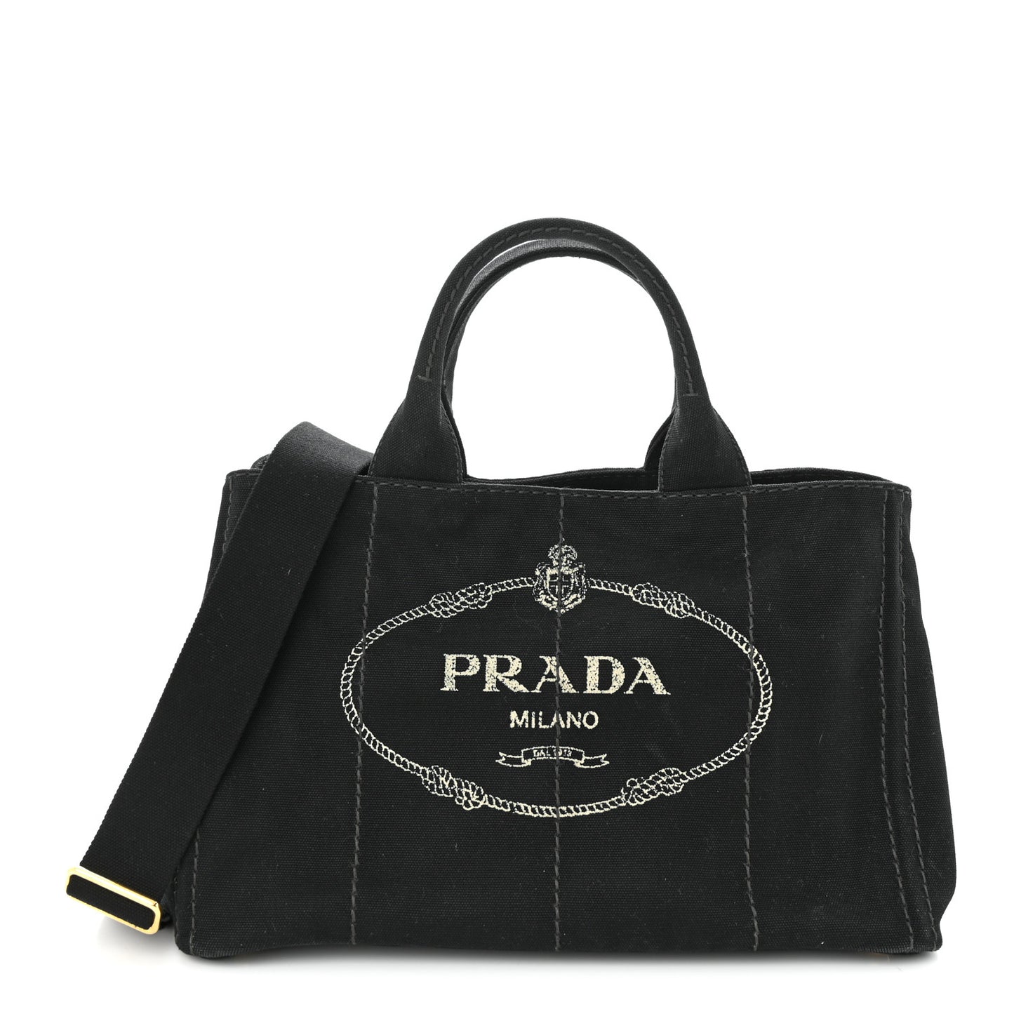 Canapa Logo Tote Black