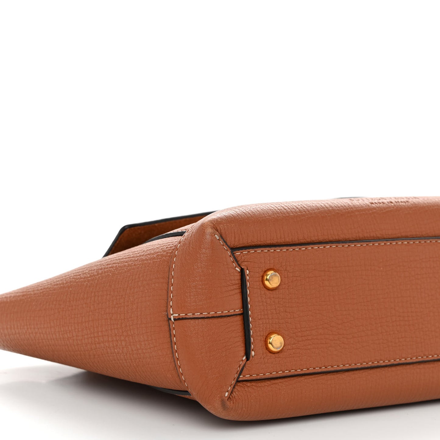 Grainy Calfskin Small Arco Wood