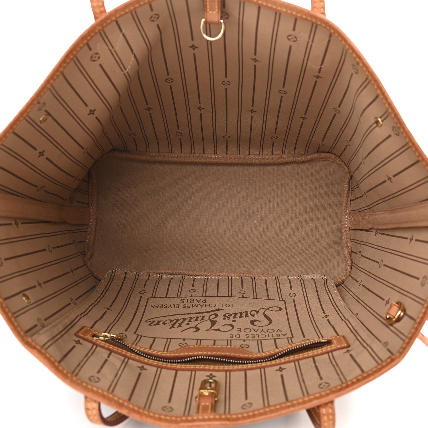 Louis Vuitton Monogram Neverfull MM 5 of 9
