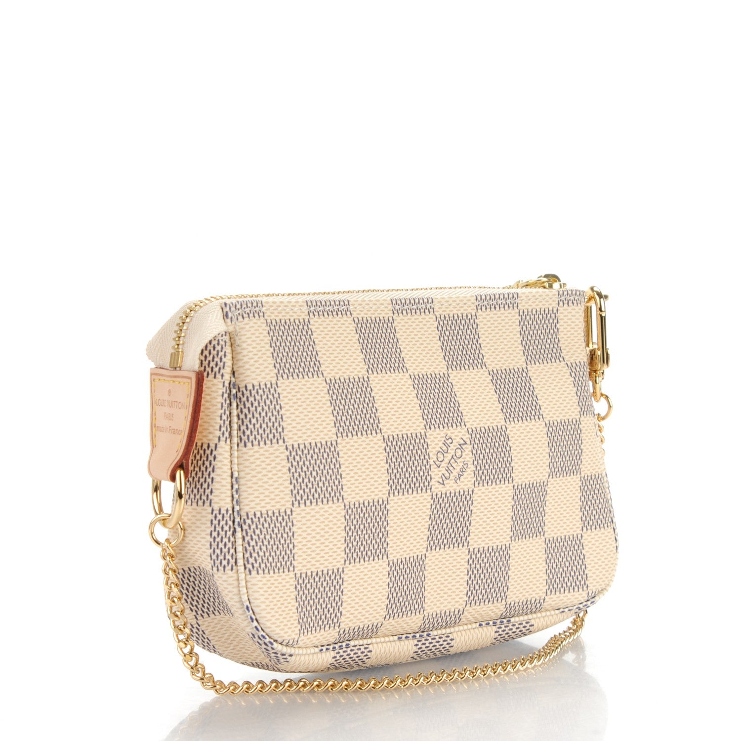 Louis Vuitton Damier Azur Mini Pochette Accessories 3 of 7