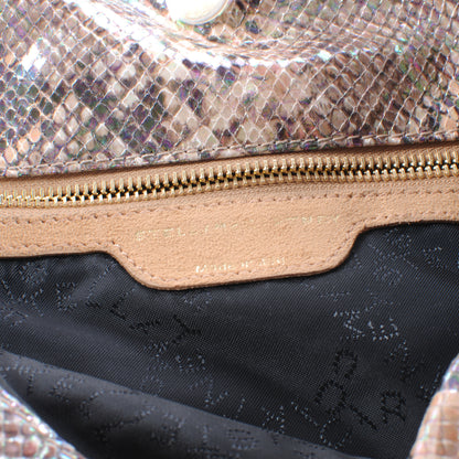 Stella McCartney Faux Python Large Oleographic Falabella Nude 6 of 8