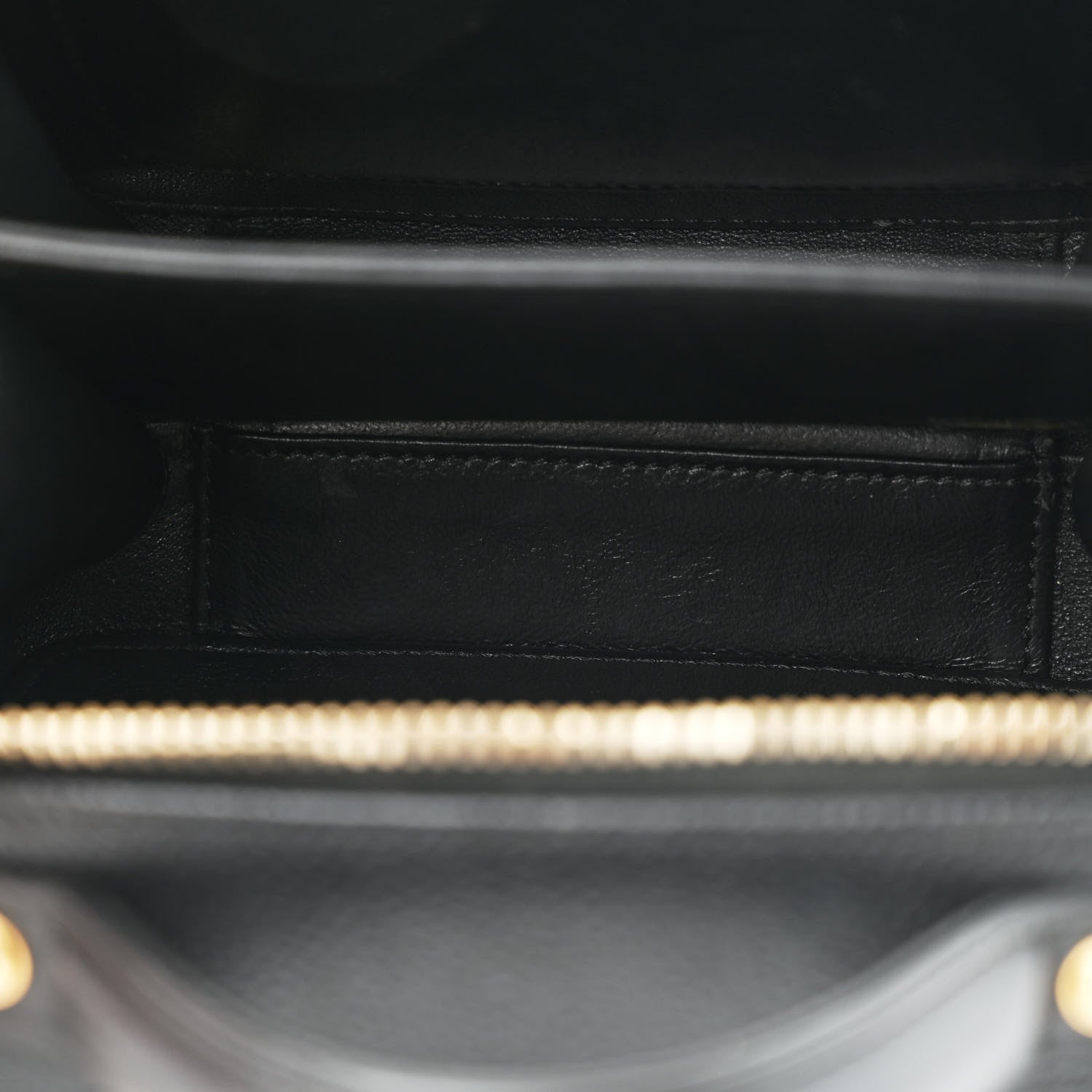 Chanel Caviar Quilted Small CC Filigree Vanity Case Black 6 of 14